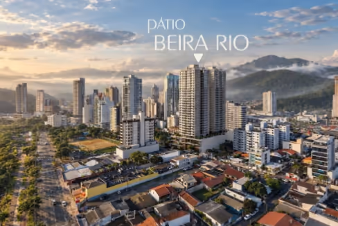 Fachada do Edifício Pátio Beira Rio - Itajaí