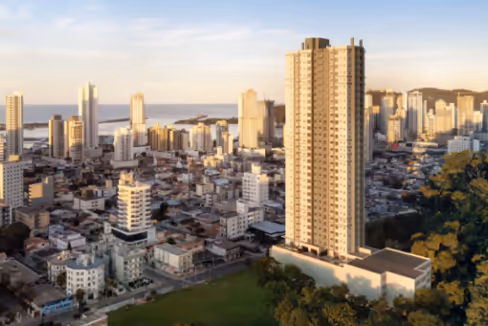 Fachada do Edifício Veritá - Itajaí