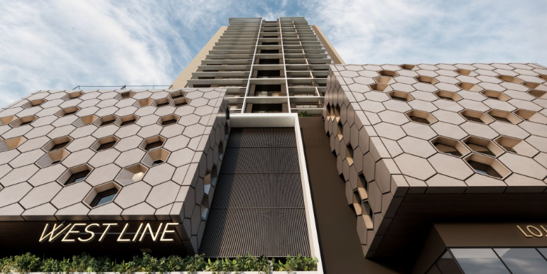 Fachada do Edifício West Line - Itajaí